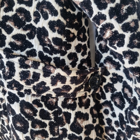 Vintage forever 21 cheetah print peacoat - Picture 7 of 8